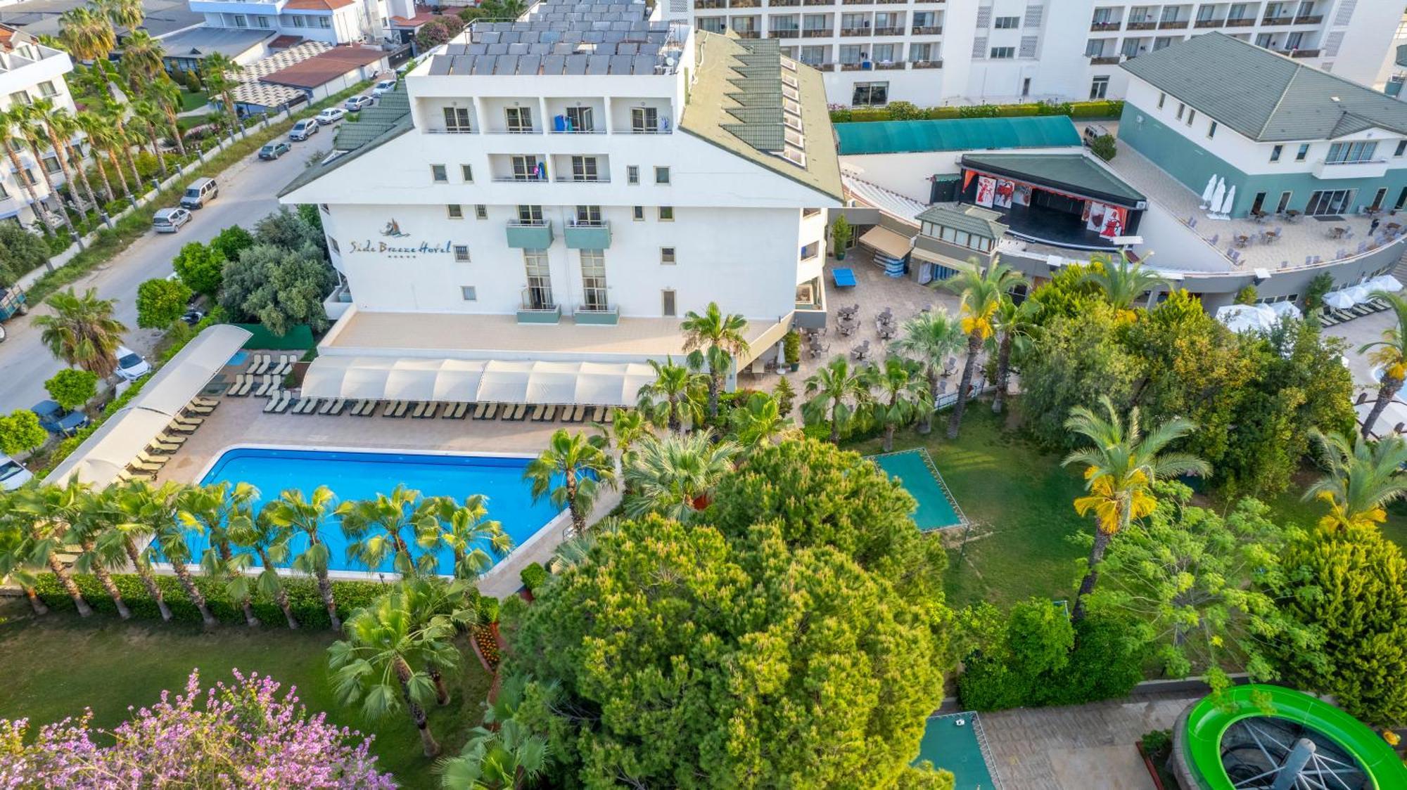 Side Breeze Hotel 安塔利亚 外观 照片
